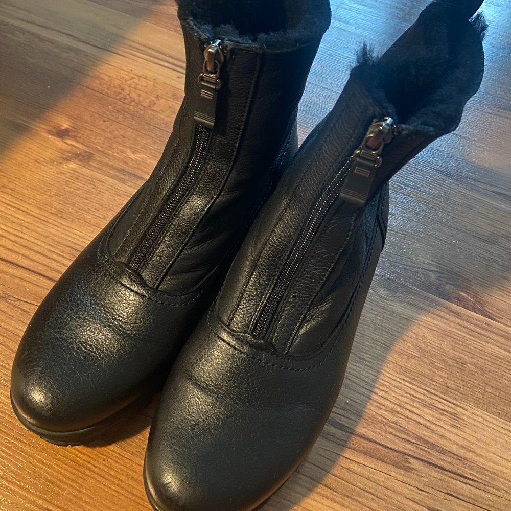 Black Winter Boot 8.5 - La Canadienne